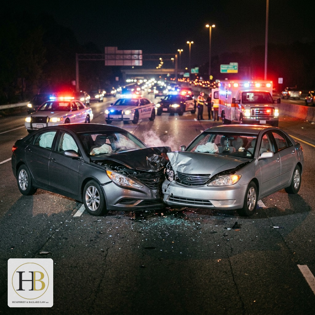 Atlanta head-on collision attorney — Humphrey and Ballard Law Georgia car accident lawyers