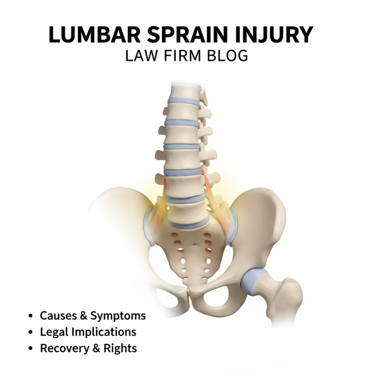 Atlanta lumbar sprain attorney