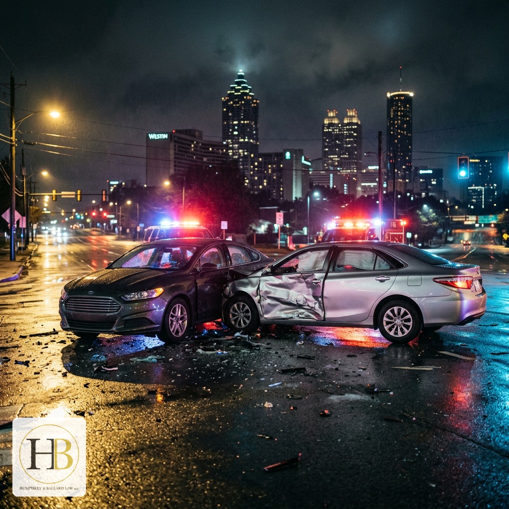 Atlanta T-bone car accident lawyer — Humphrey and Ballard Law personal injury attorneys