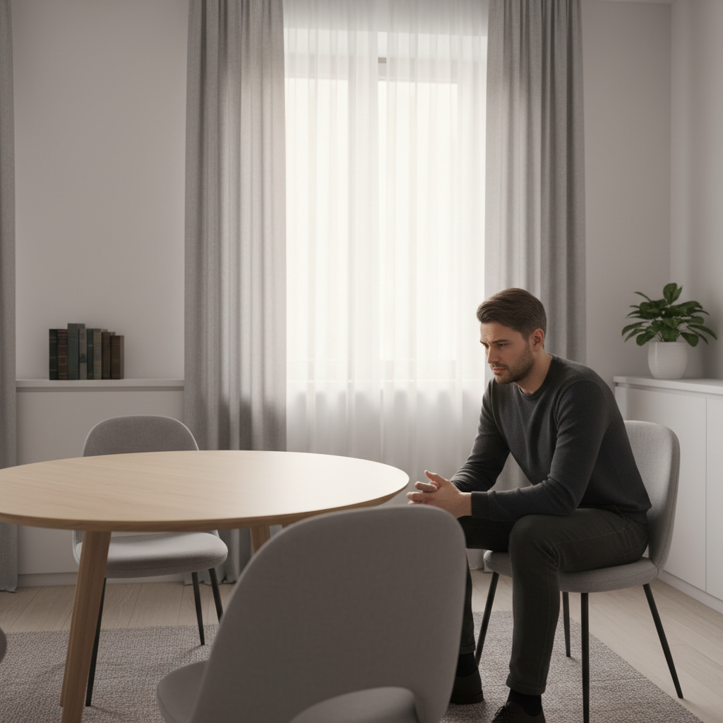 Safe professional consultation space for discussing emotional distress legal claims