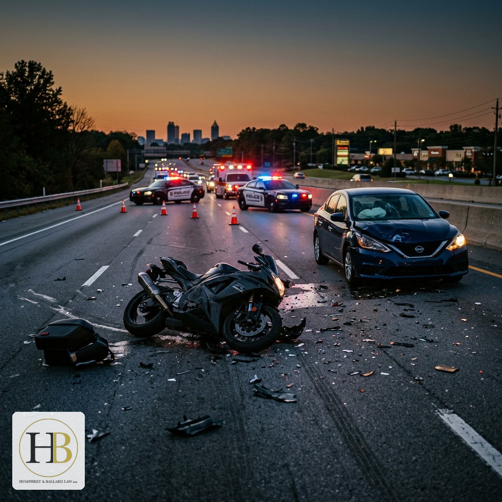 South Fulton motorcycle accident lawyer — Humphrey and Ballard Law personal injury attorneys