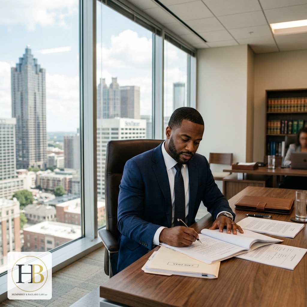 Top-rated car accident lawyer near me Atlanta — Humphrey and Ballard Law Georgia personal injury attorneys