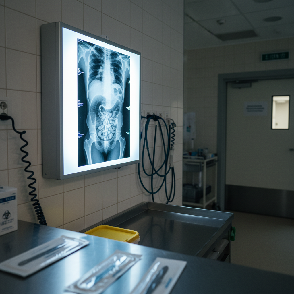 Atlanta abdominal contusion attorney — internal injury X-ray