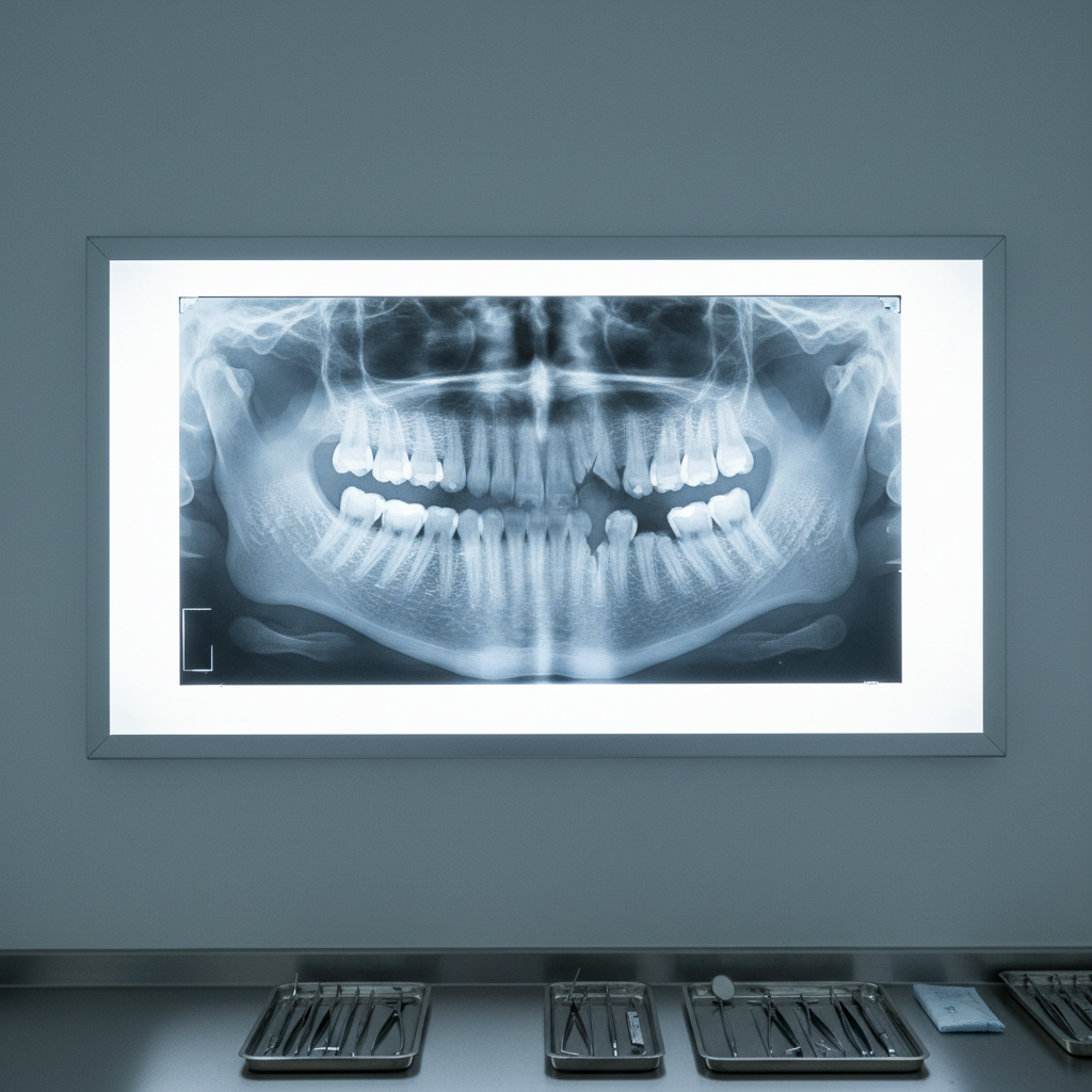 Atlanta broken jaw attorney — dental jaw X-ray fracture