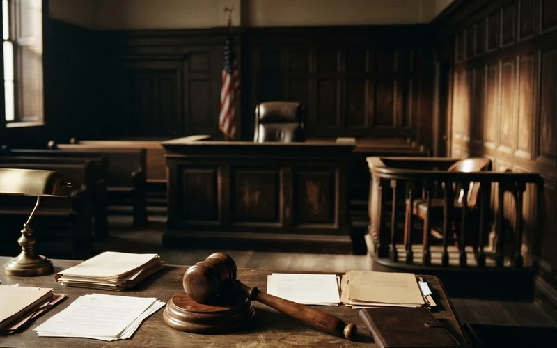 A Georgia courtroom setting where negligence per se evidence is presented in injury cases
